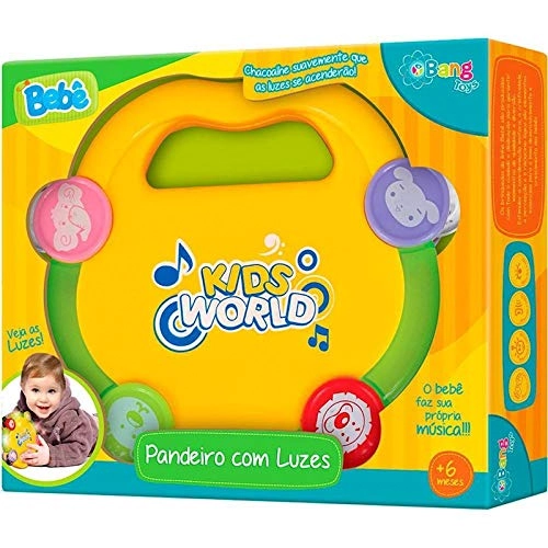 Pandero Bang Toys Com Luzes 352