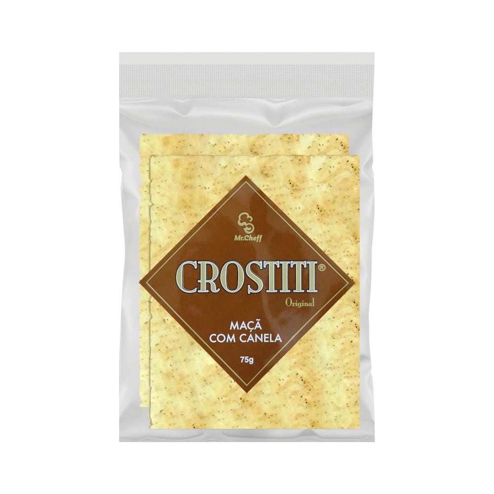 Crostiti Maça C/ Canela 75g Mr.cheff