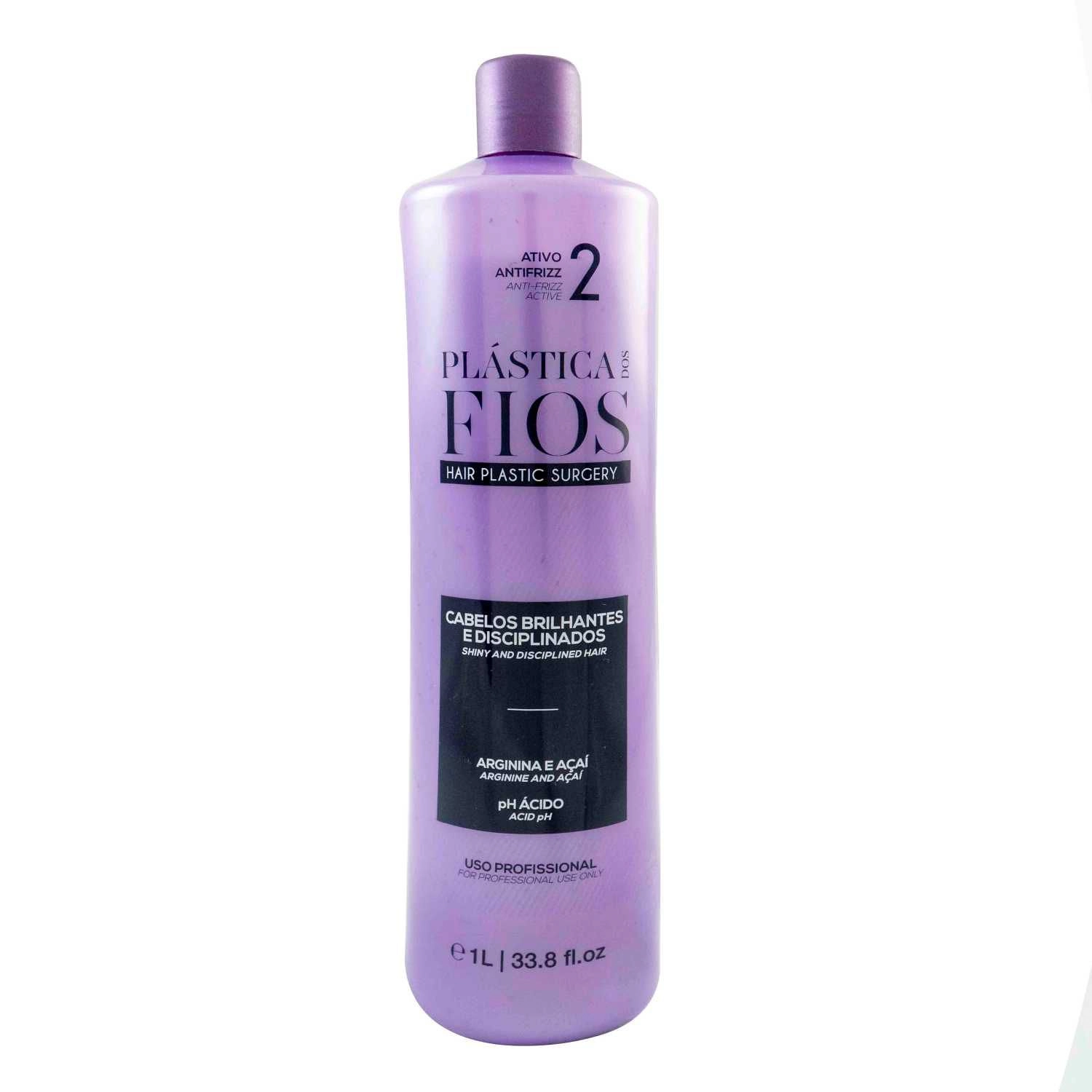 Cadiveu Plastica Dos Fios Kit 33.8oz/liter New Packaging Same Formula With Seal Of Authenticity