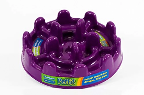 Comedouro Interativo Pet Games Petfit Lilás