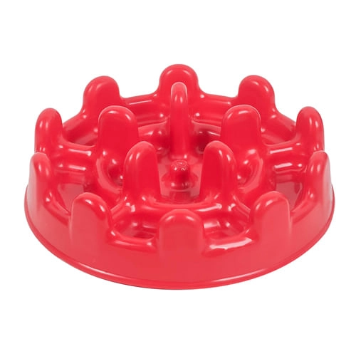 Comedouro Interativo Pet Games Petfit Mini Vermelho