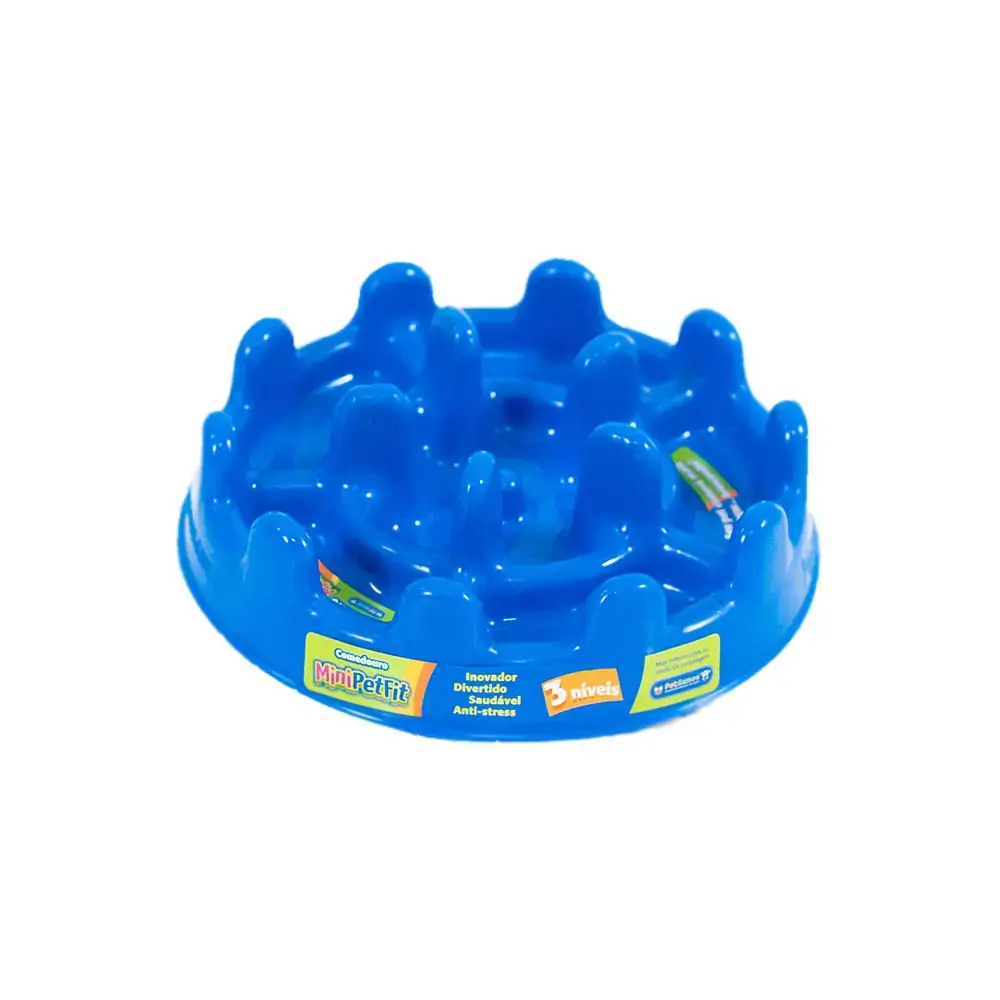 Comedouro Interativo Pet Games Petfit Azul