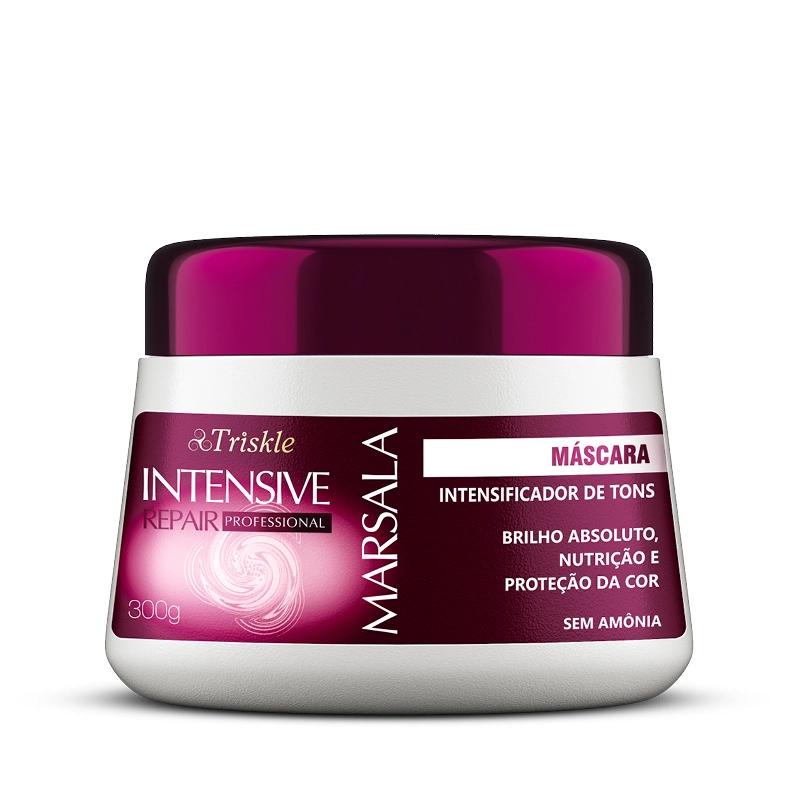 Creme/mascara Tratamento Triskle Intensive Repair Marsala 300g