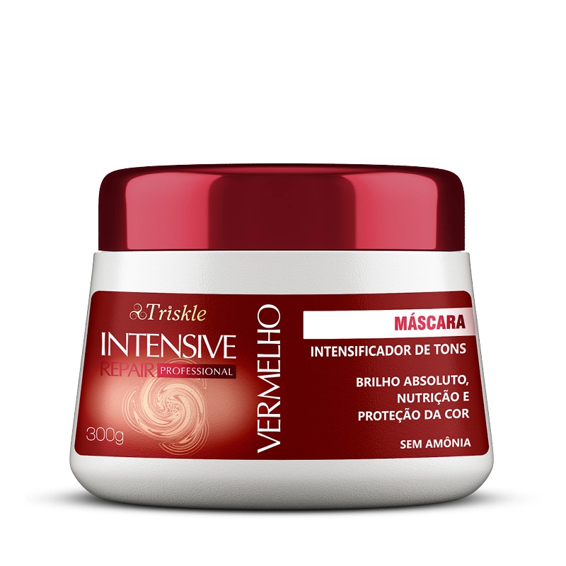 Creme/mascara Tratamento Triskle Intensive Repair Vermelho 300g