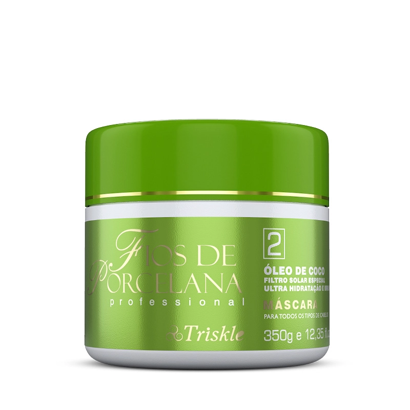 Mascara Triskle Oleo De Coco 350g