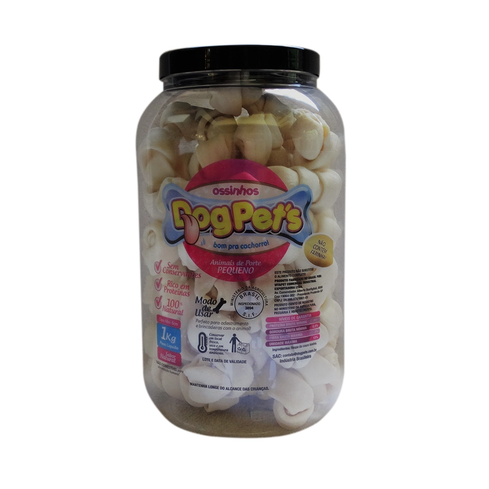 Petisco Dog Pets Osso Mini 1 Kg