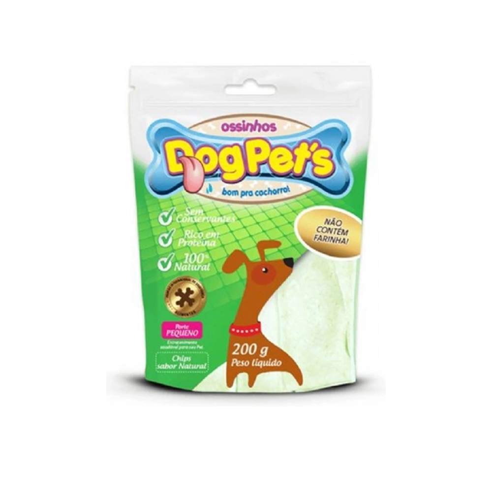 Petisco Dog Pets Chips Natural 200 G