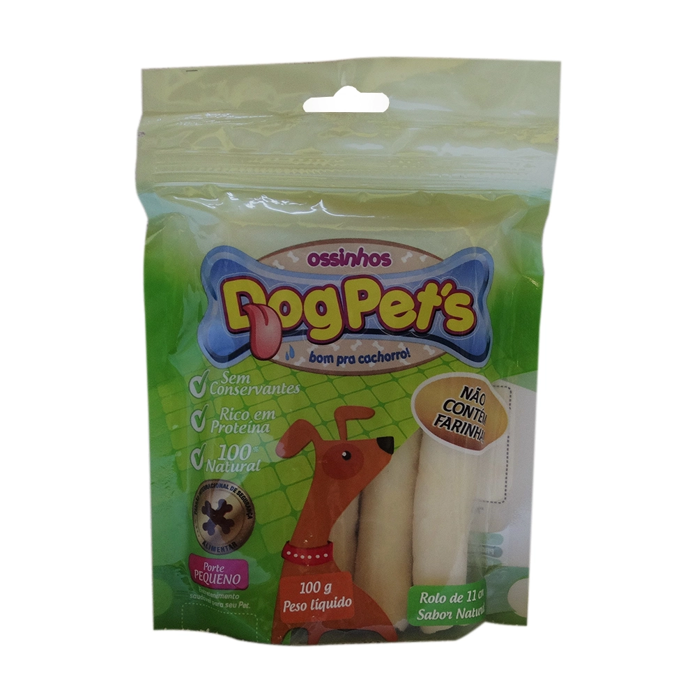 Petisco Dog Pets Rolo Leve 5 Natural 100 G