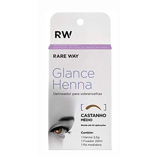 RARE WAY GLANCE HENNA CASTANHO MEDIO - 3,5G
