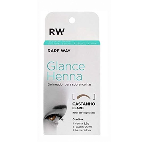 RARE WAY GLANCE HENNA CASTANHO CLARO - 3,5G