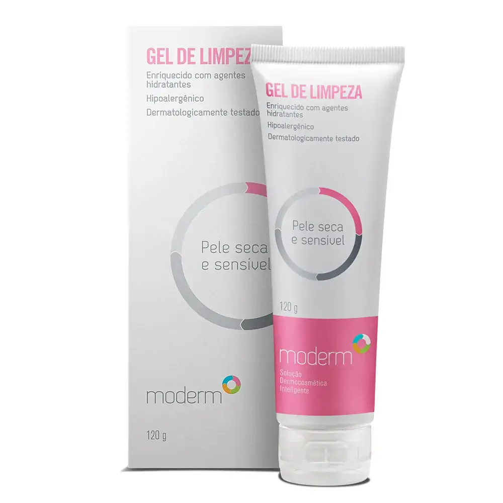 Moderm Gel De Limpeza Facial Pele Seca E Sensível