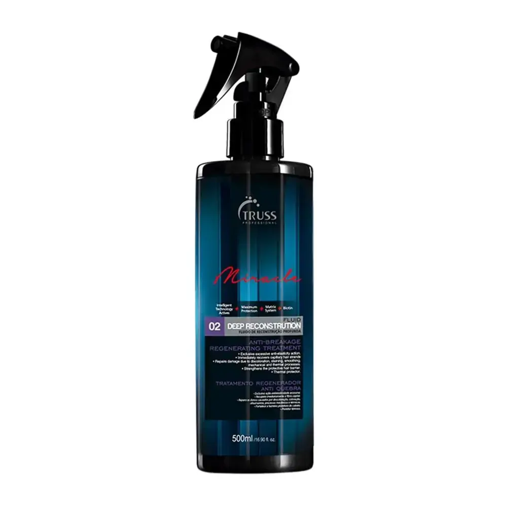 Fluido Truss Deep Reconstruction 500ml - Truss Professional - FLUIDO TRUSS DEEP RECONSTRUTION 500ML