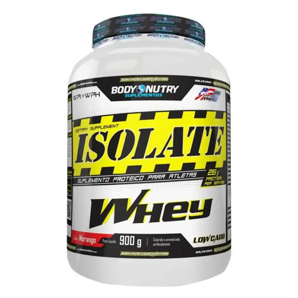 Isolate Wey 900g Morango .