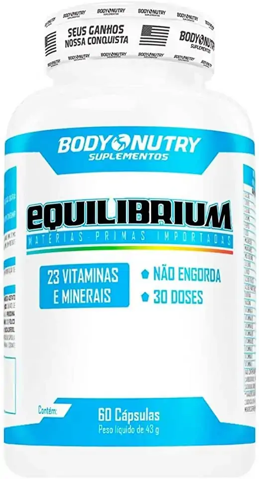 Equilibrium Multi Uso Vit 60 Cápsulas Body Nutry