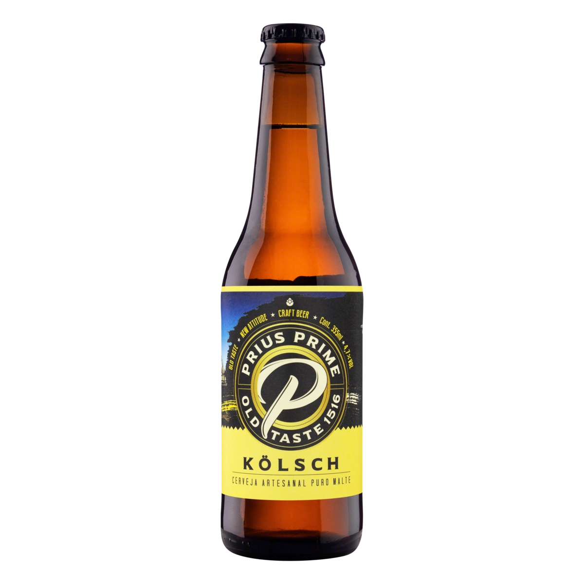Cerveja Kölsch Puro Malte Prius Prime Garrafa 355ml