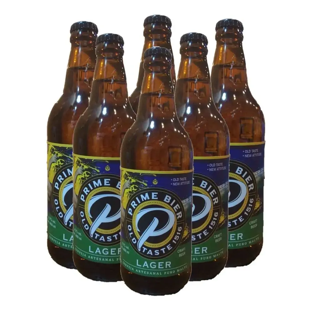 Cerveja Prime Bier Lager 600ml