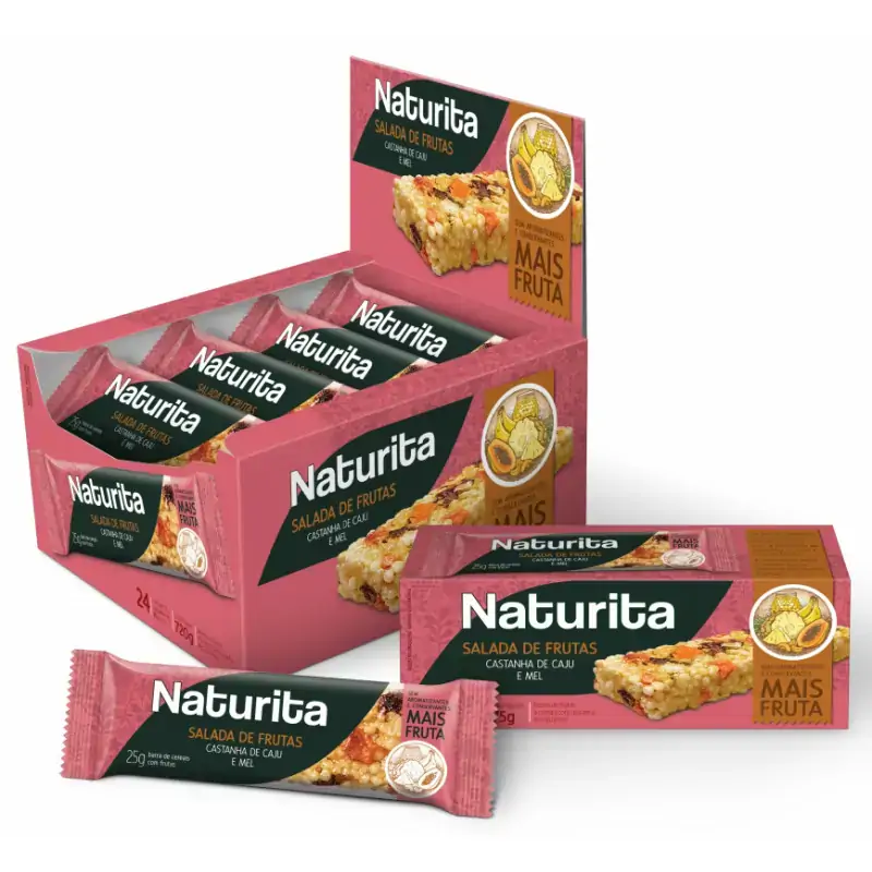 Naturita Barra Cereias Sald Frutas 25g 492