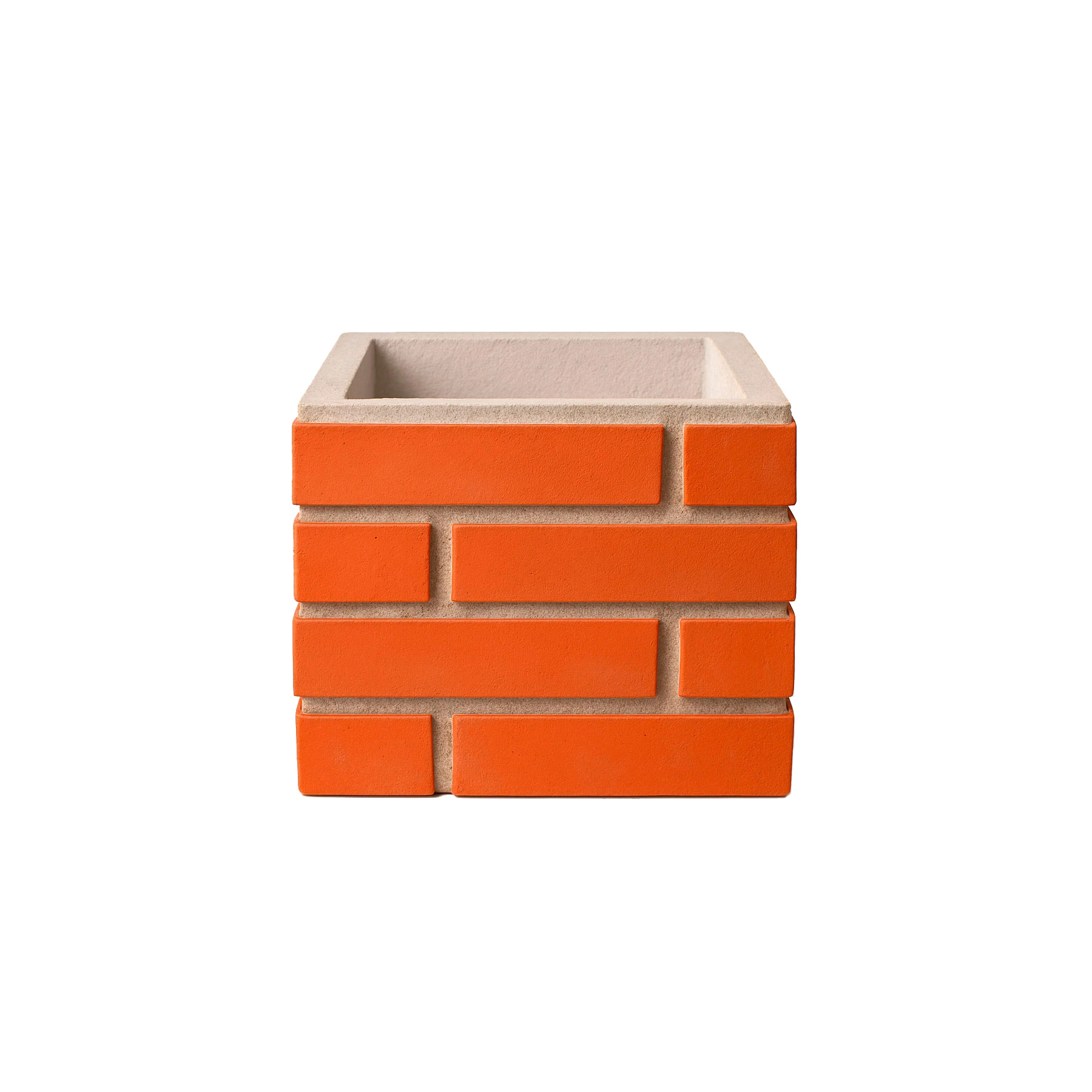 Duto Concreto 30x30x25cm Estilo Tijolo Aparente Cerâmica Atacadão Lazer