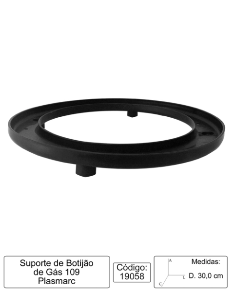Suporte Botija De Gas Plastico 109