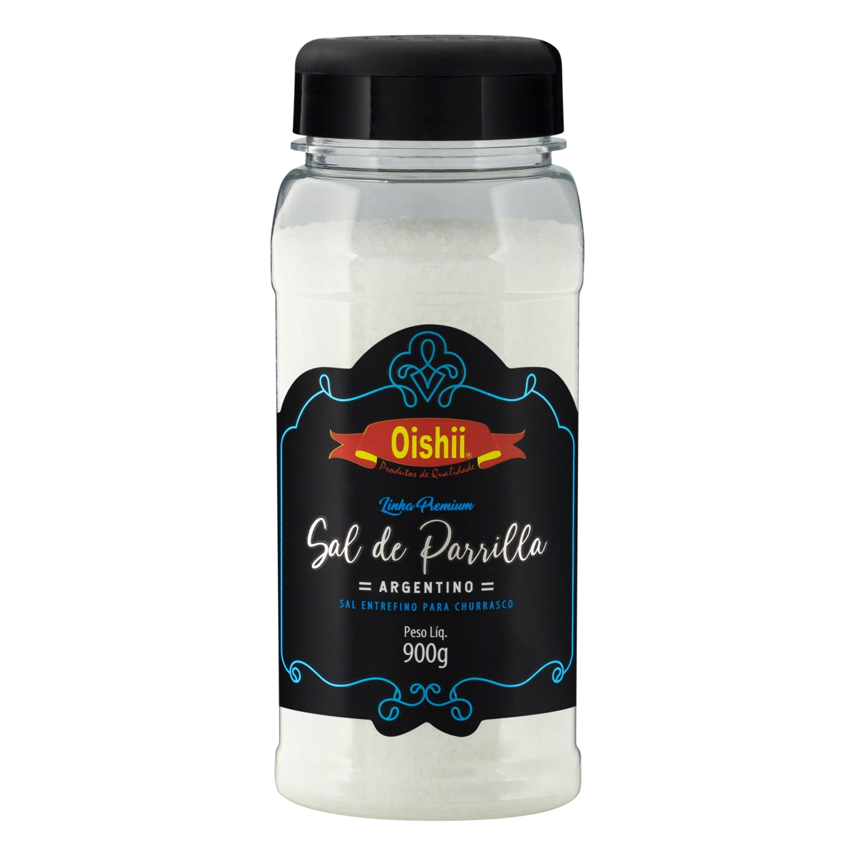 Sal De Parrilla Argentino Para Churrasco Oishii Premium Frasco 900g
