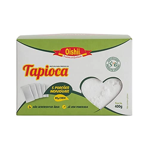 Pack Tapioca Oishii Sachê 400g 5 Unidades