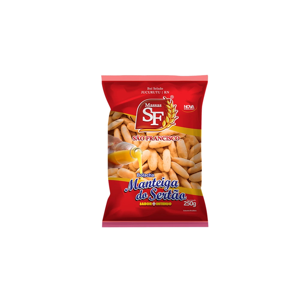 Bolacha Manteiga Sertão São Francisco 250g