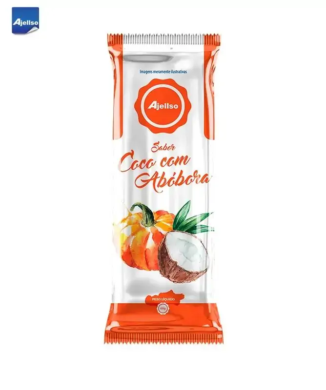 Picole Ajellso Coco C/ Abobora 60g