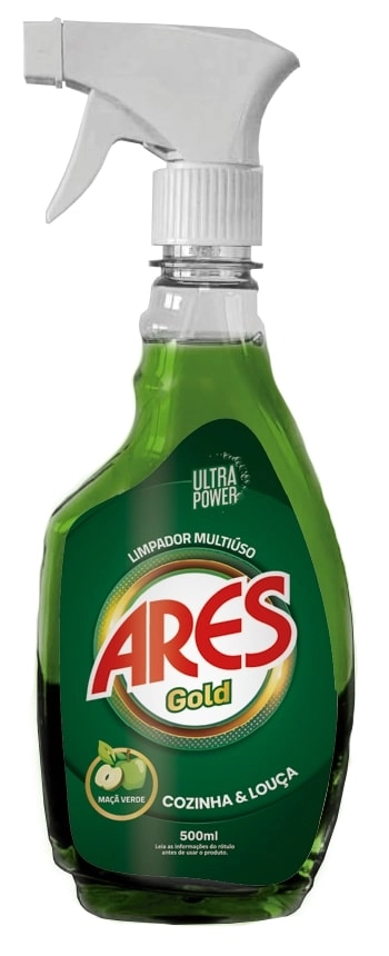 Limp Multiuso Ares Gold Cozinha Louca Gtl 500ml