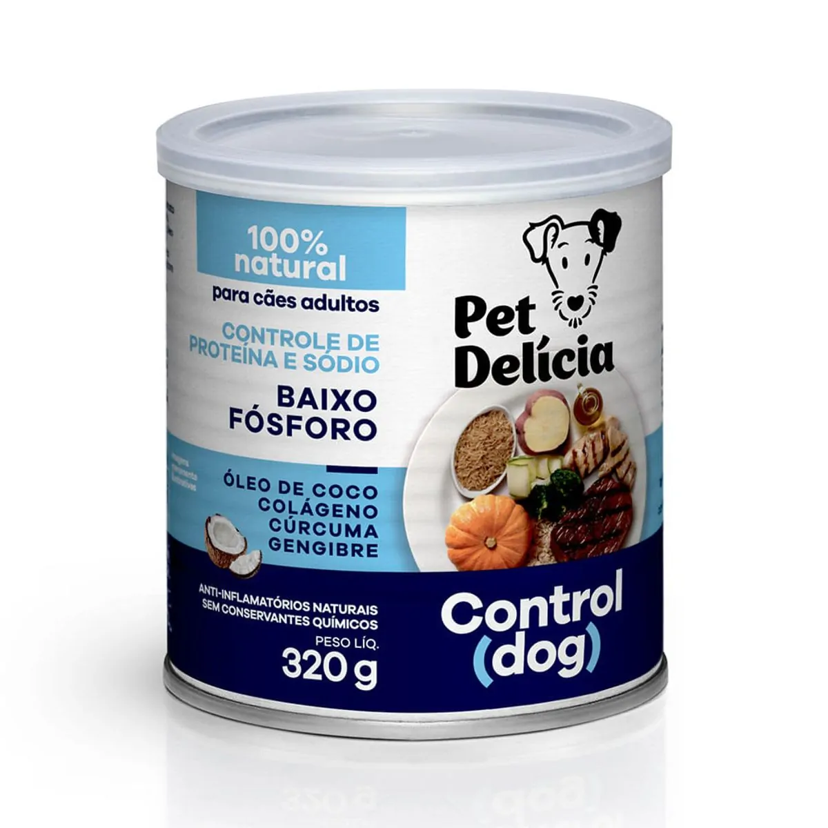 Alimento Úmido Pet Delícia Cães Control Natural Baixo Fósforo 320g 320g