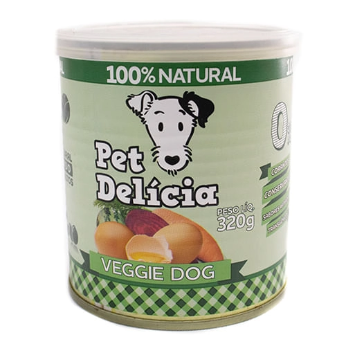 Ração úmida Veggie Dog