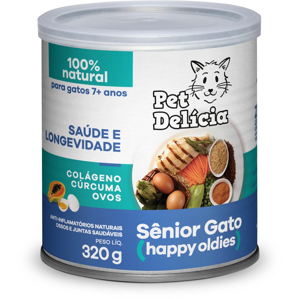 Al Gatos Lt Pet Delicia 320g Senior 7
