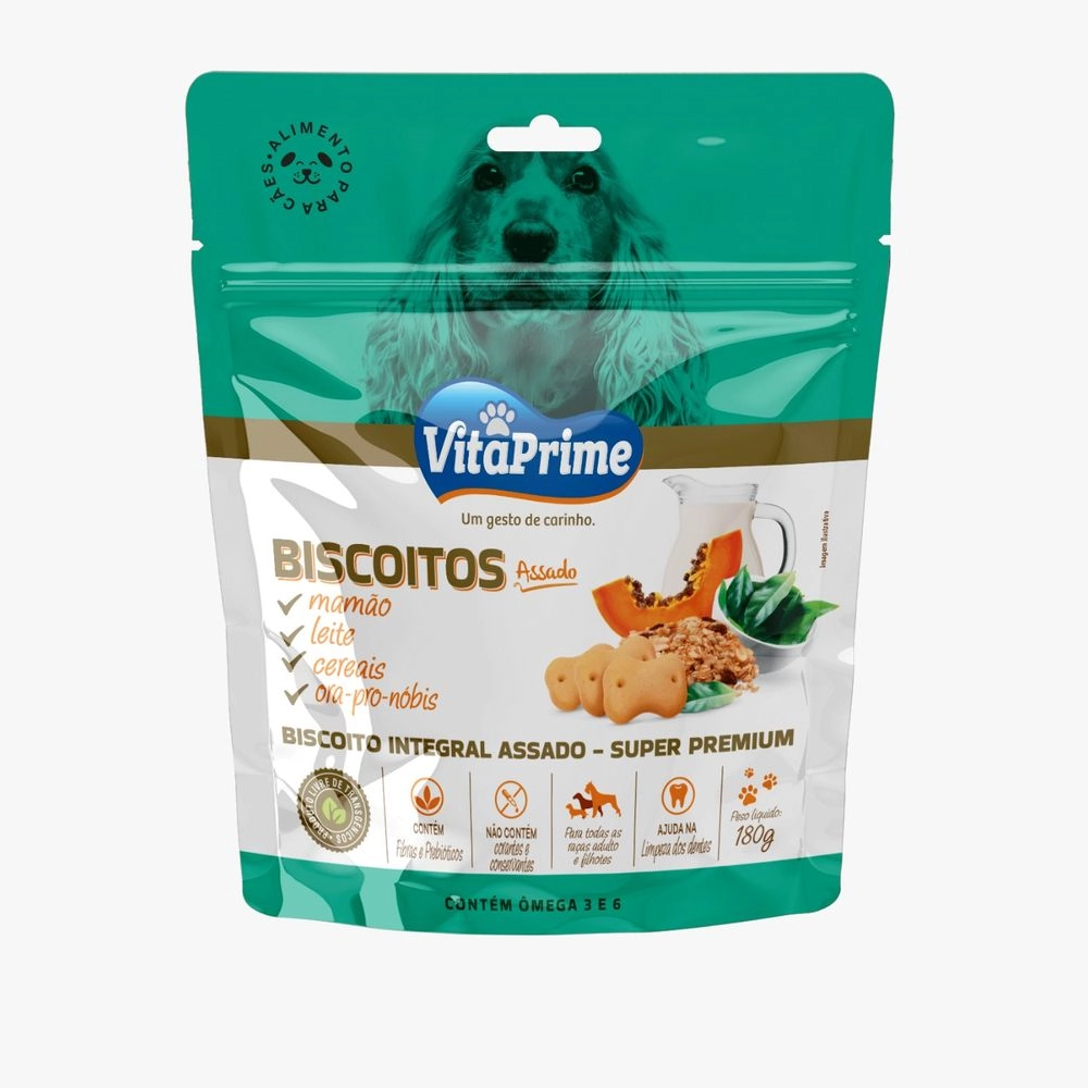 Biscoito Vita Supre Filh Mamao/cereais/leite 180g