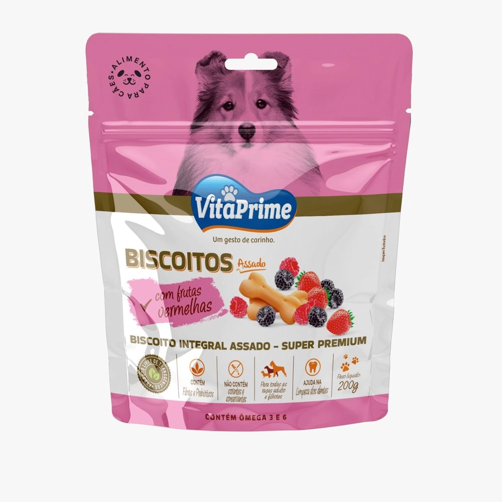 Vitaprime Frutas Vermelhas 200g