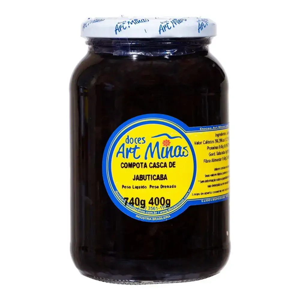 Compota Doces Art Minas 700gr Jabuticaba