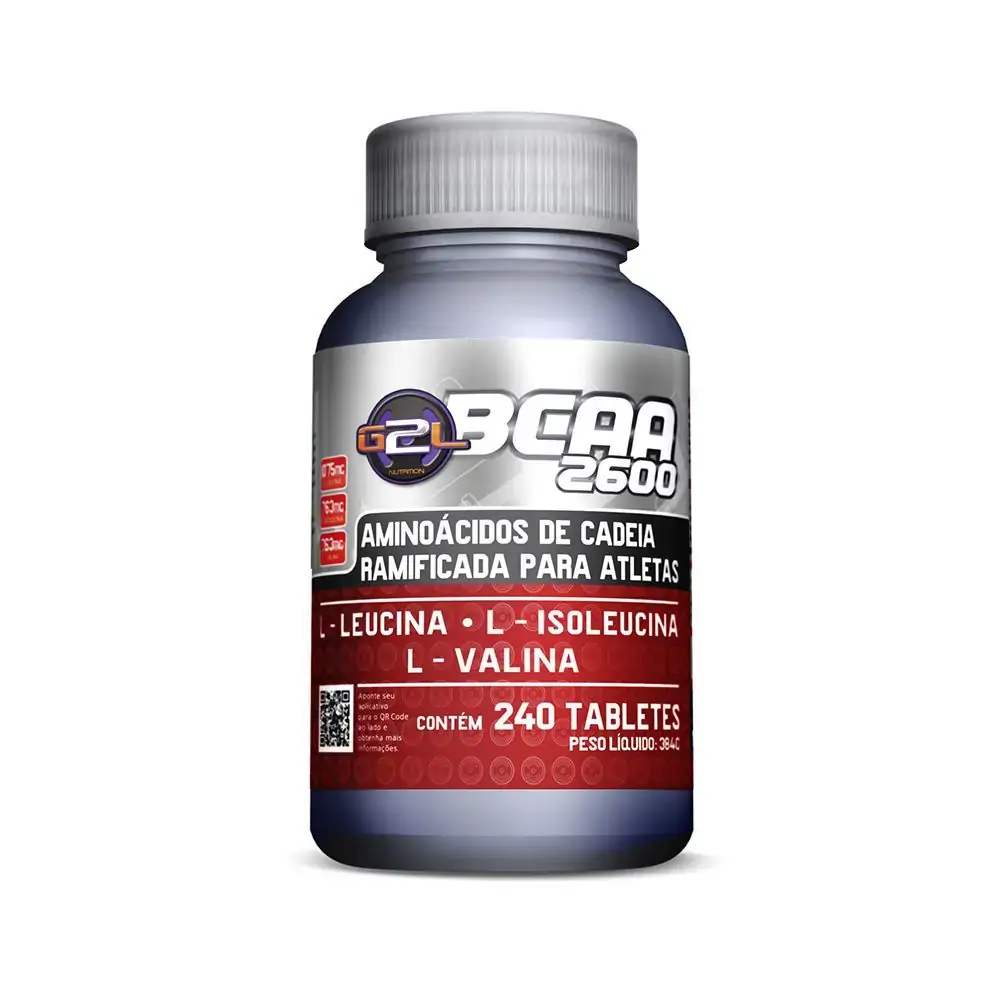 Bcaa 2600 240 Tabletes G2l Nutrition