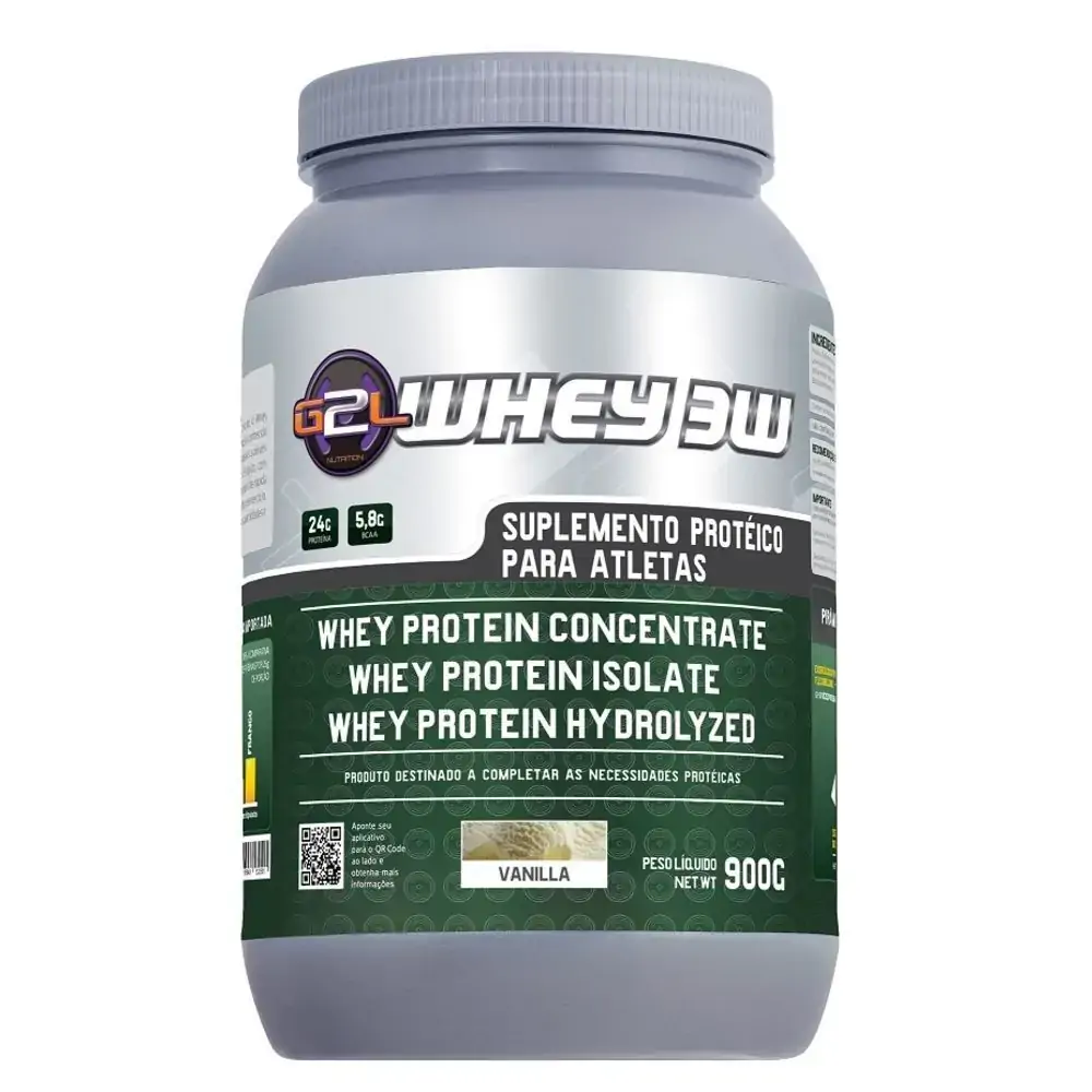 Whey 3w 900g Baunilha G2l