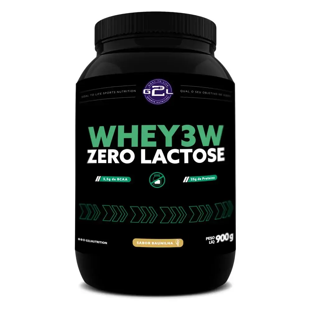 Whey 3 W 900g Morango G2l