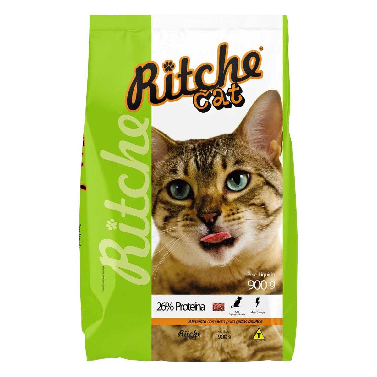 Alimento Para Gatos Adultos Ritche Cat Pacote 900g