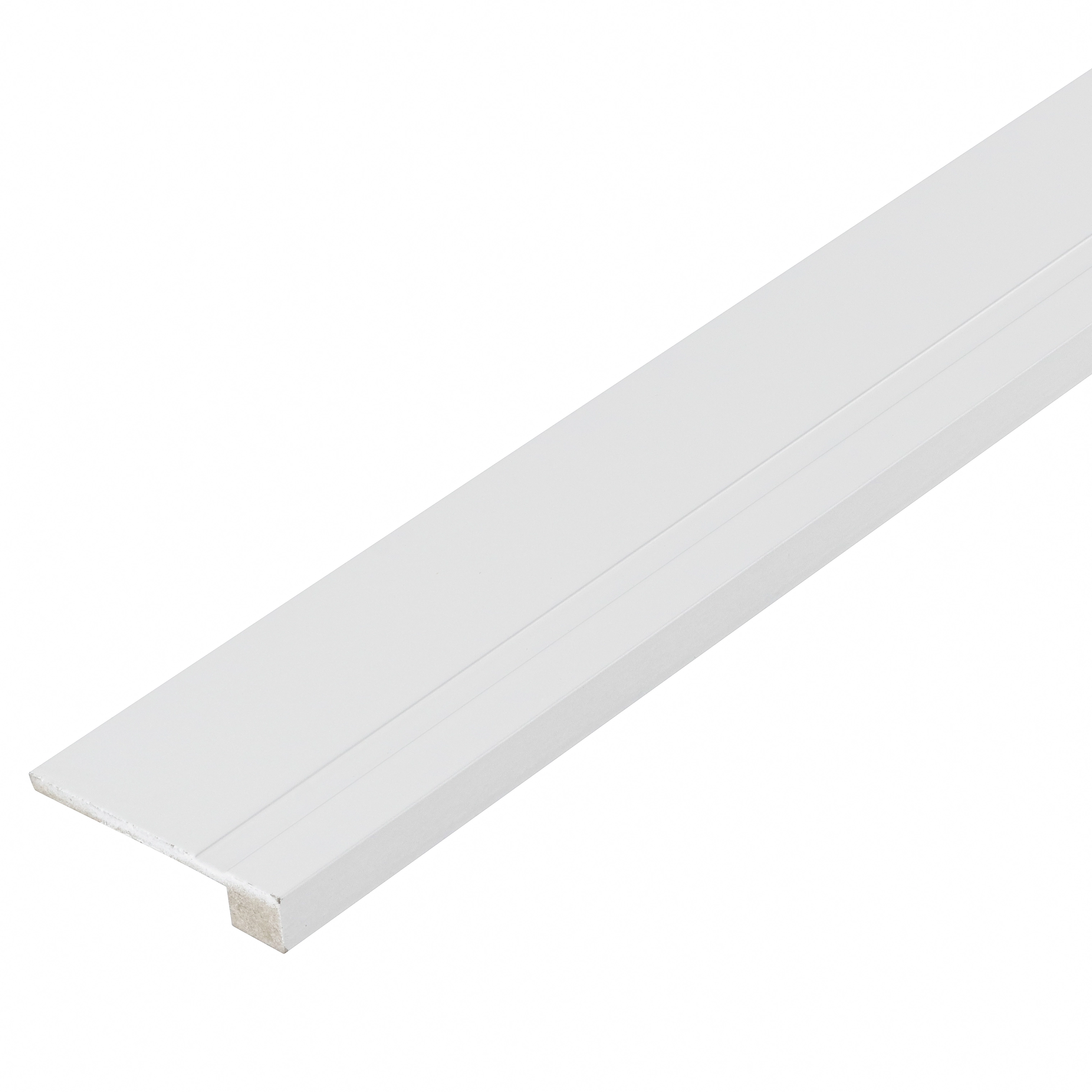 Rodapé de MDF Naval Sobrepor Frisado 240x9,5cm Moldurama