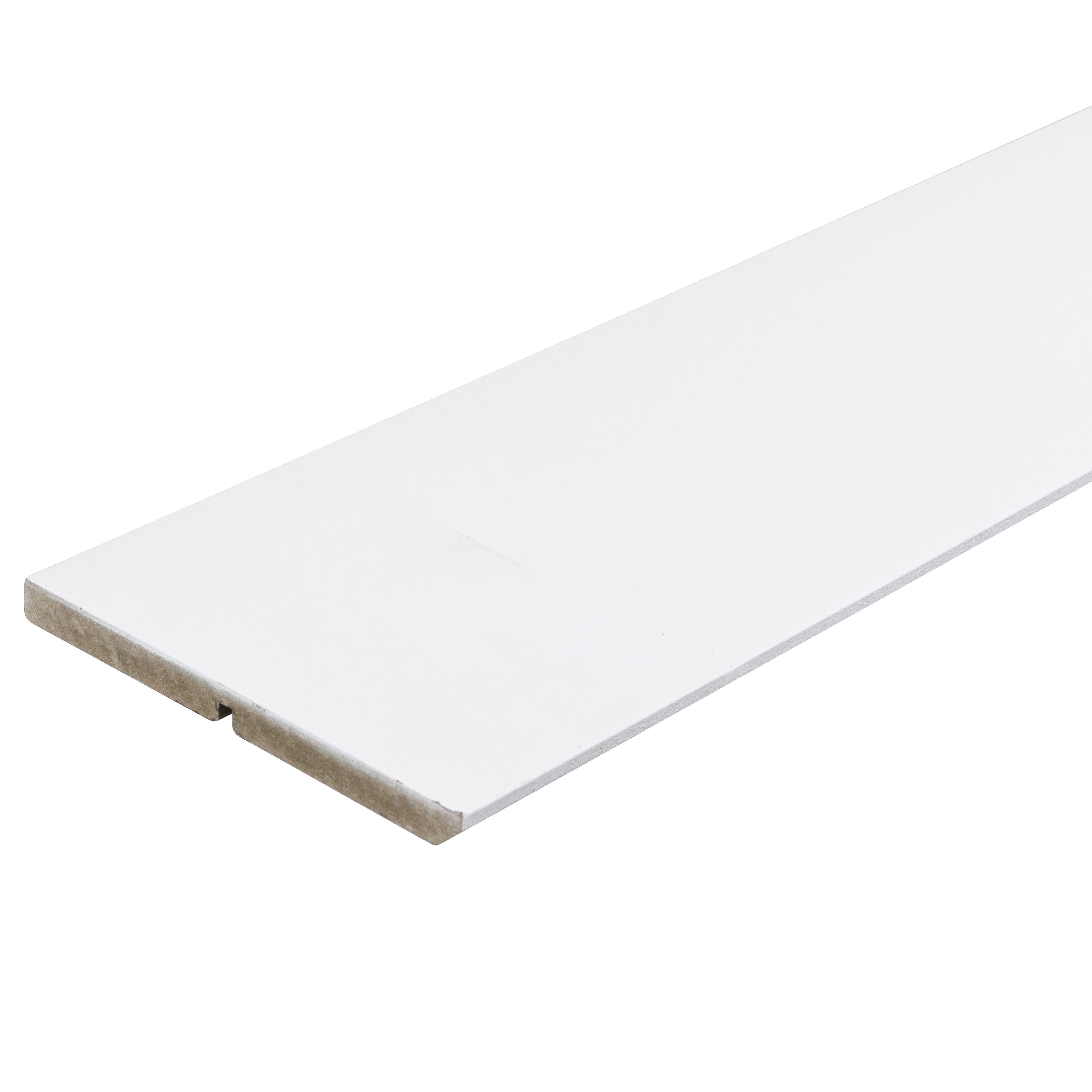 Rodapé de MDF Naval Branco RP20A Clean Premium 19x240cm Artens