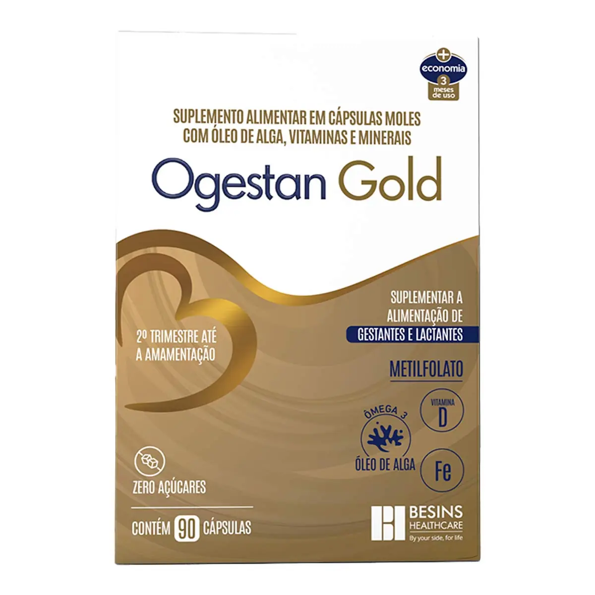 Ogestan Gold c/ 90 cápsulas