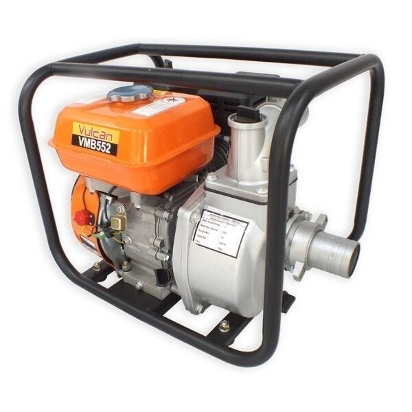 Motobomba Autoescorvante A Gasolina Vmb552 4 Tempos 5,5hp Partida Manual Vulcan Trent