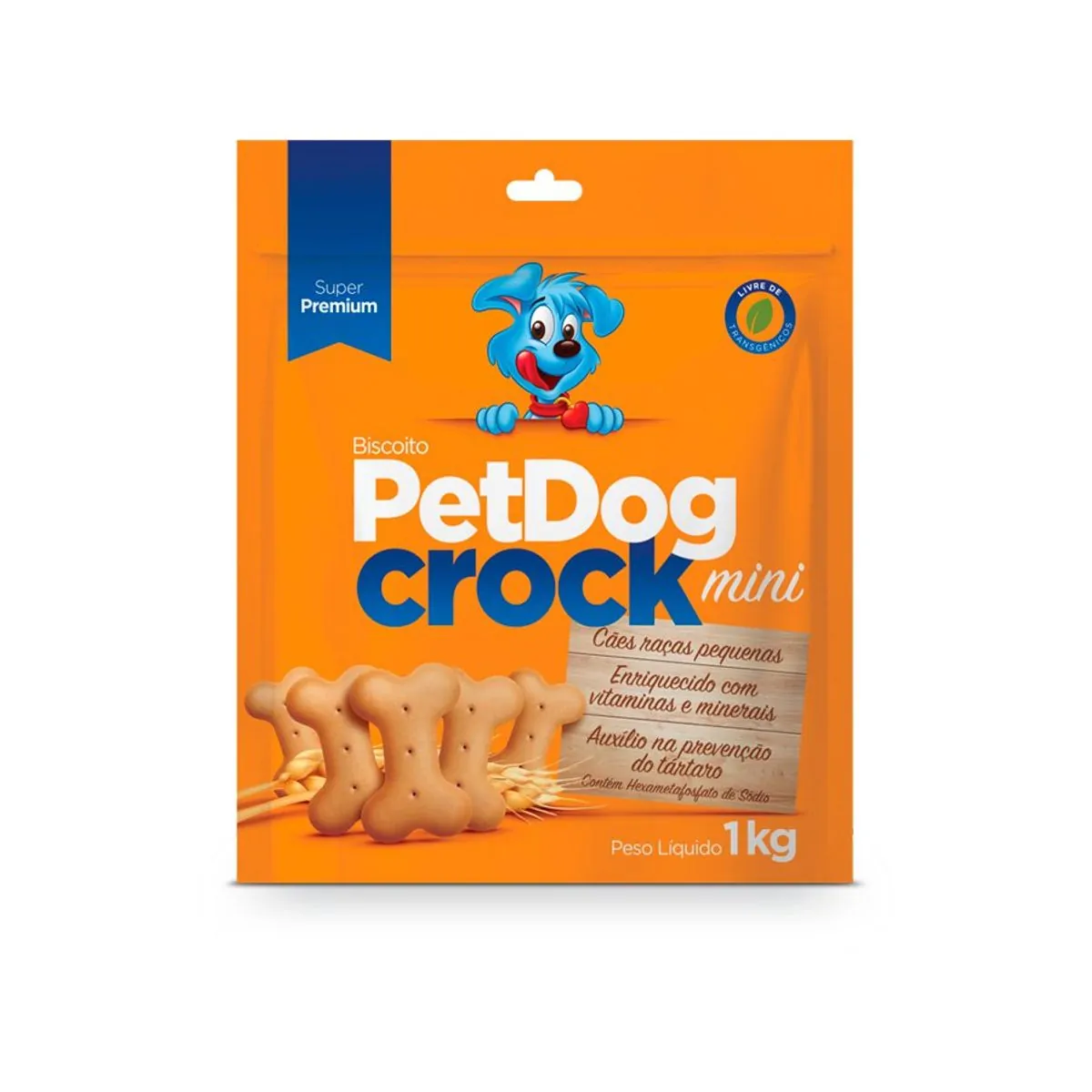 Bisc.pet Dog 1kg Crock Mini