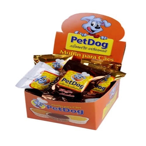 Petisco Muffin de Chocolate Pet Dog 30g