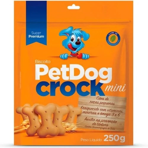 Bisc.pet Dog 250gr Crock Mini