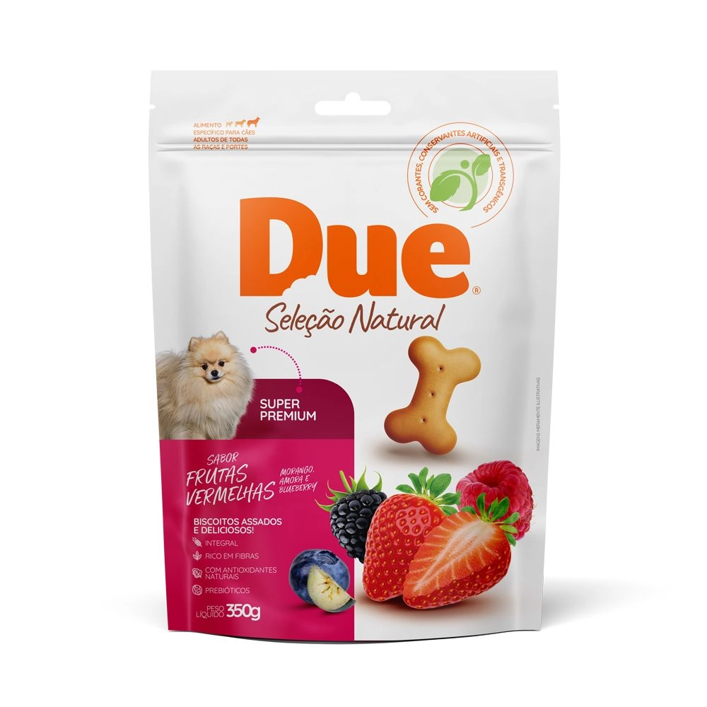Biscoito Due Frutas Vermelhas 350g