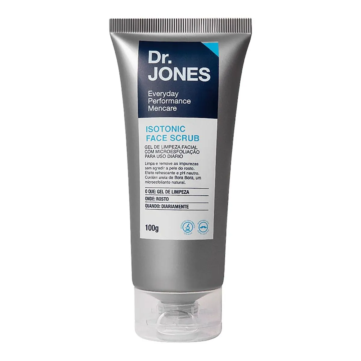 Gel De Limpeza Facial Microesfoliante Dr. Jones Bisnaga 100g