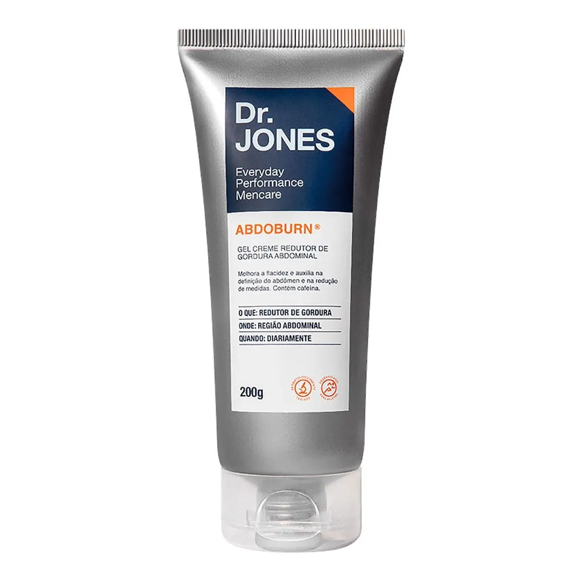 Gel Creme Redutor De Gordura Abdominal Dr. Jones Abdoburn Bisnaga 200g