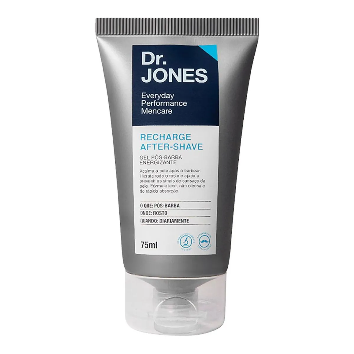 Gel Pós Barba Energizante Dr. Jones Bisnaga 75ml