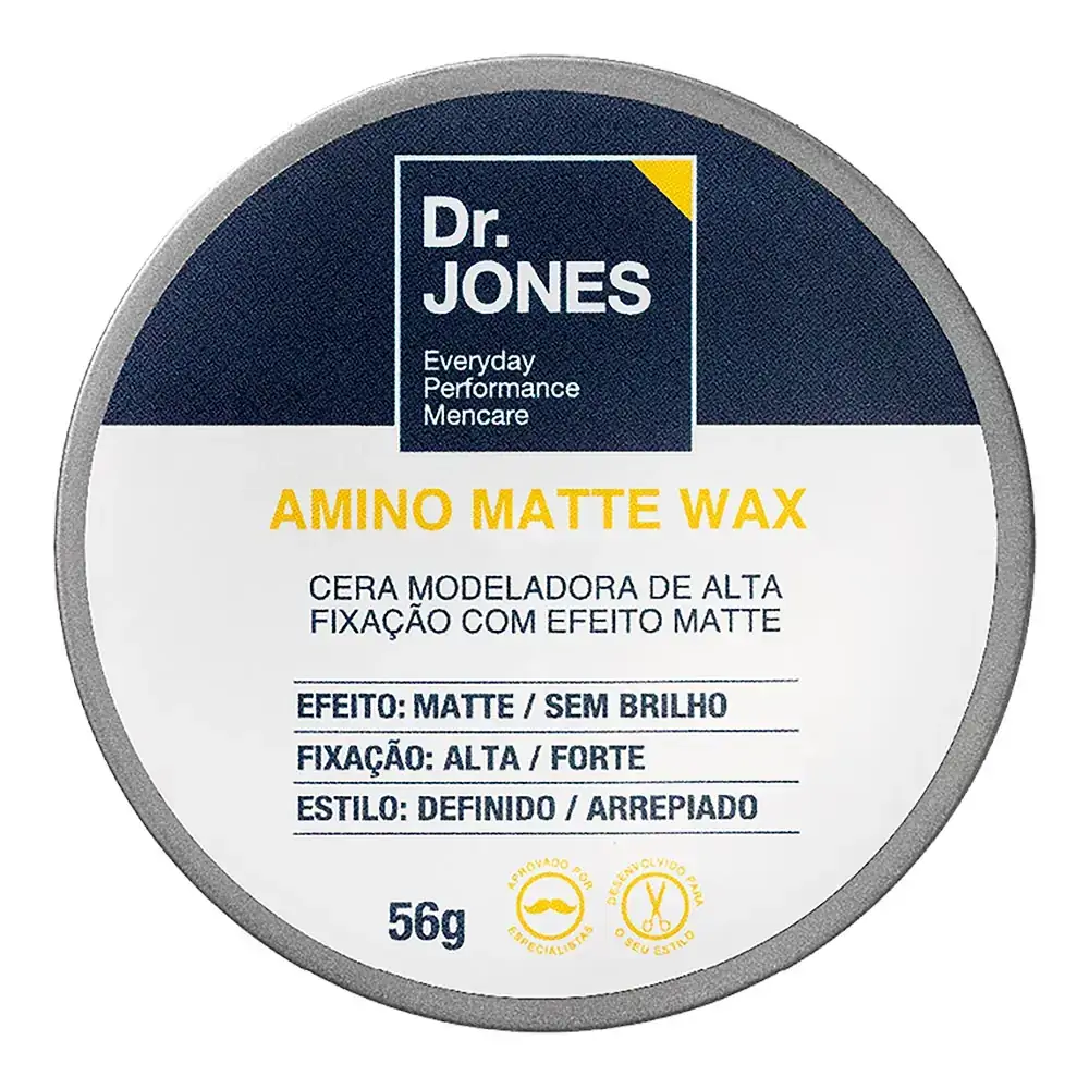 Cera Modeladora Alta Efeito Matte Dr. Jones Pote 56g